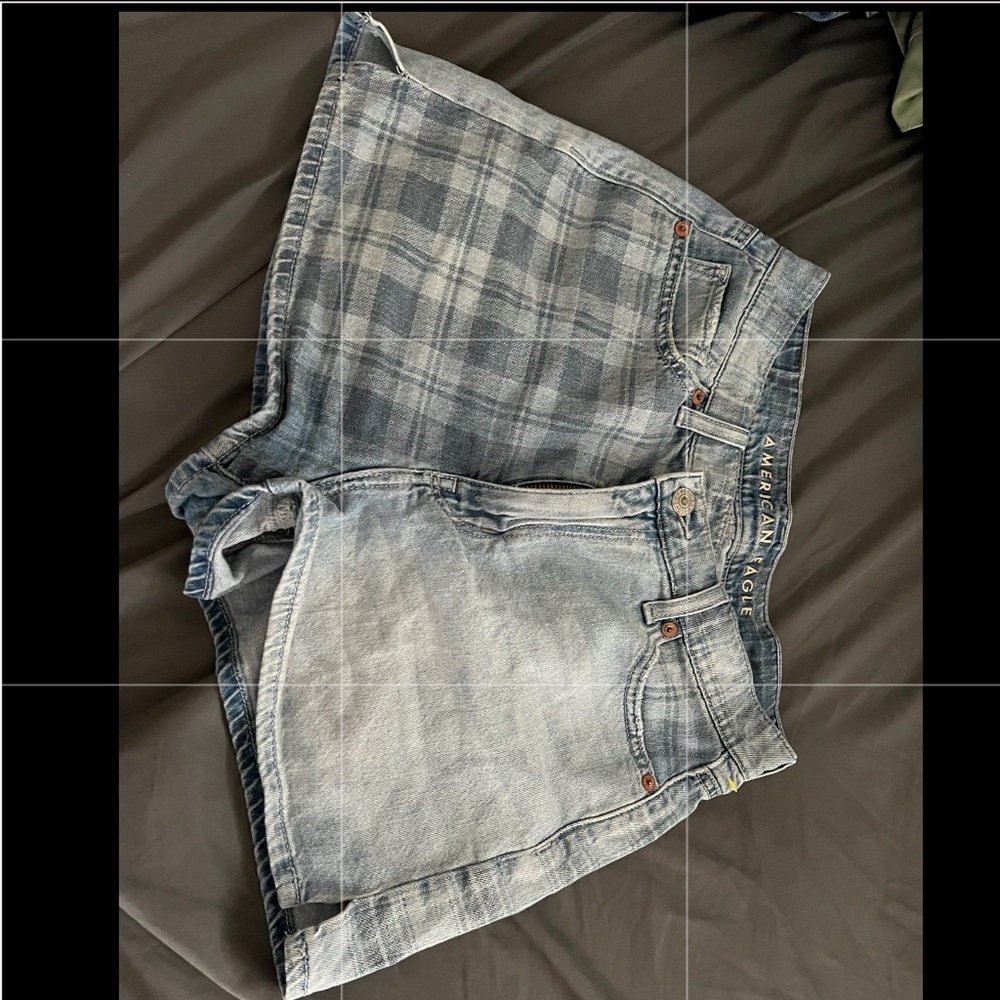 American Eagle High Rise Mom Shorts